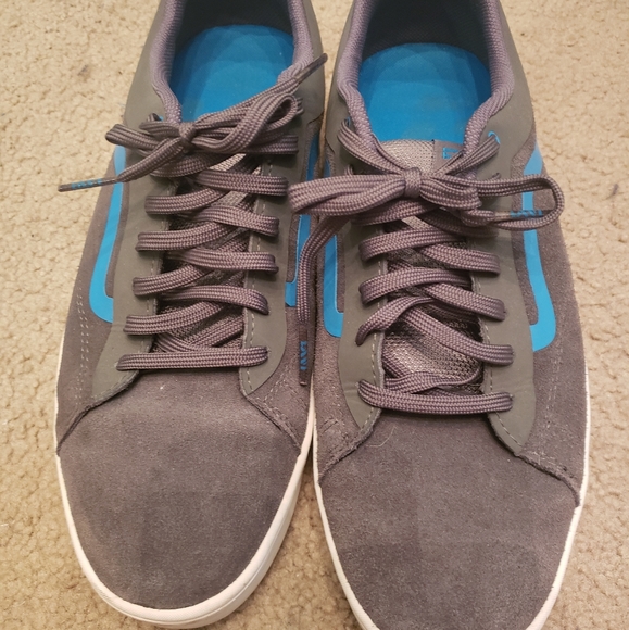 Blue & Grey Vans